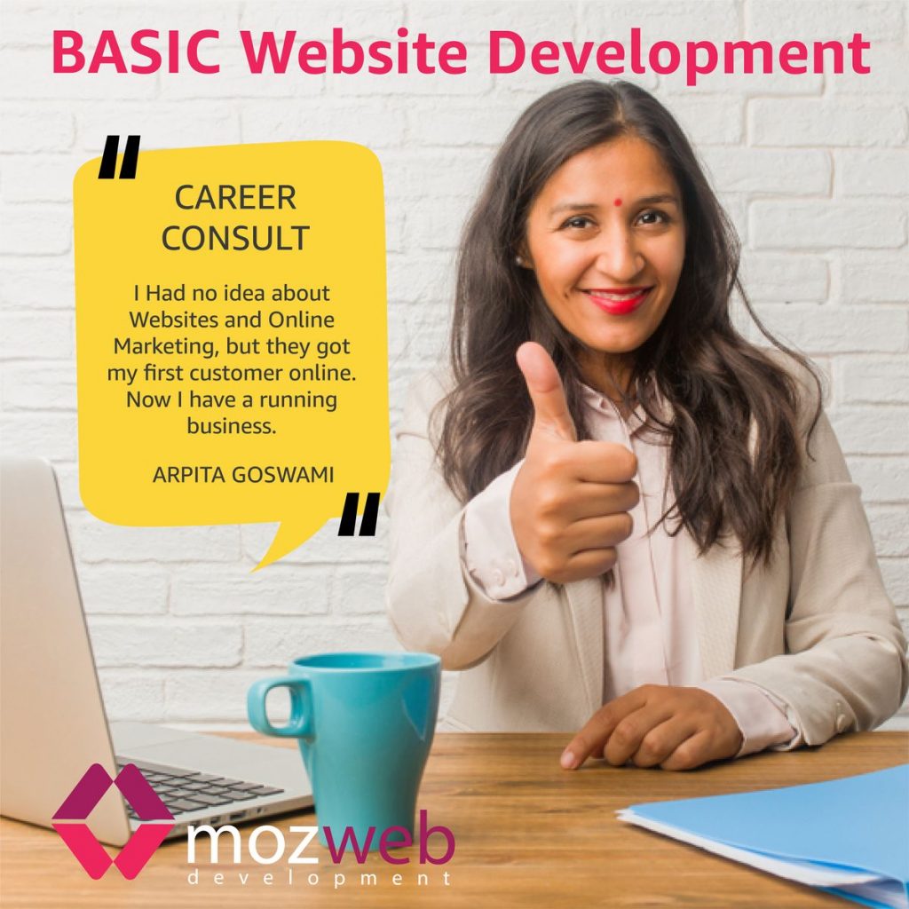 Basic Website Development - Moz Web Development